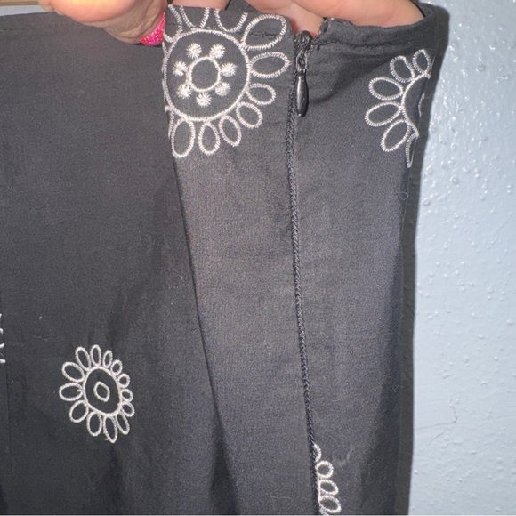 Notations Black A-Line Knee-Length Skirt - Picture 3 of 5